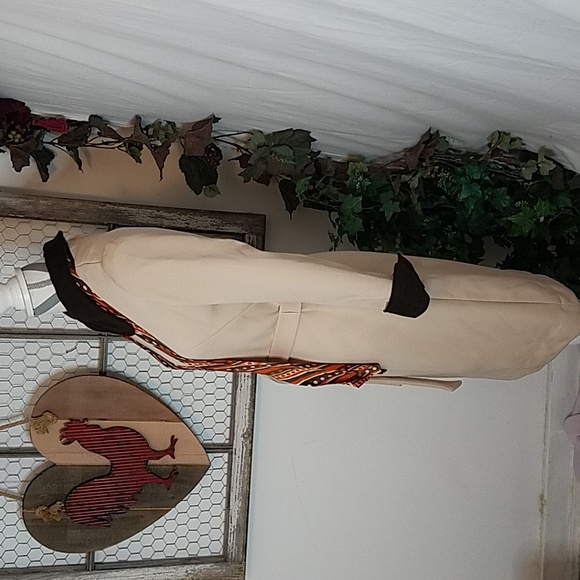 VINTAGE 1970'S Polyester Dress - Picture 4 of 16